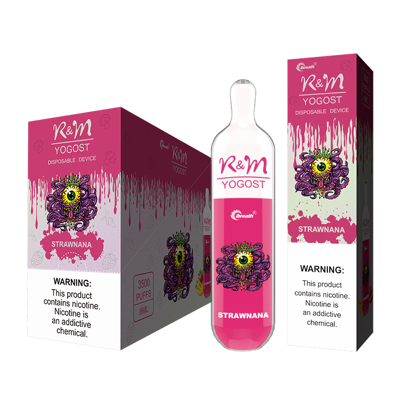 R&M YOGOST 8ml E-liquide 3500 Puffs UK Dispositif Vape Jetable