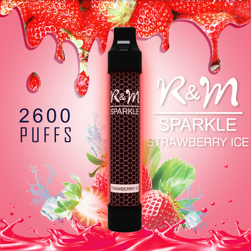 R&M Sparkle 2600 Puffs 2021 Nouveau Relx Vape 