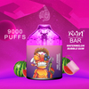 Bar R&M d'origine 9000puffs Diamond Présexé 15ml E Liquid Nicotine Disposable Vape UK Dubai Esco Elf Version Ecigarette