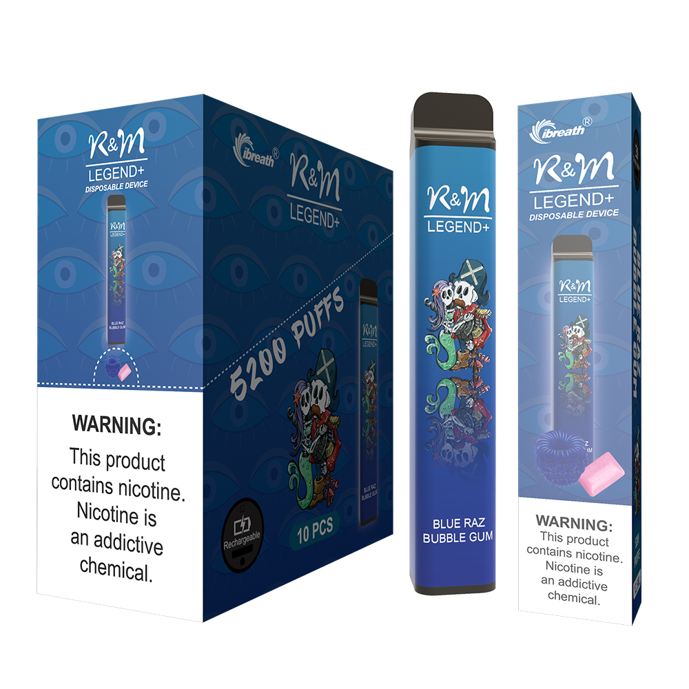 Légende R&M + 5200 Puffs Lush Ice Disposable Vape