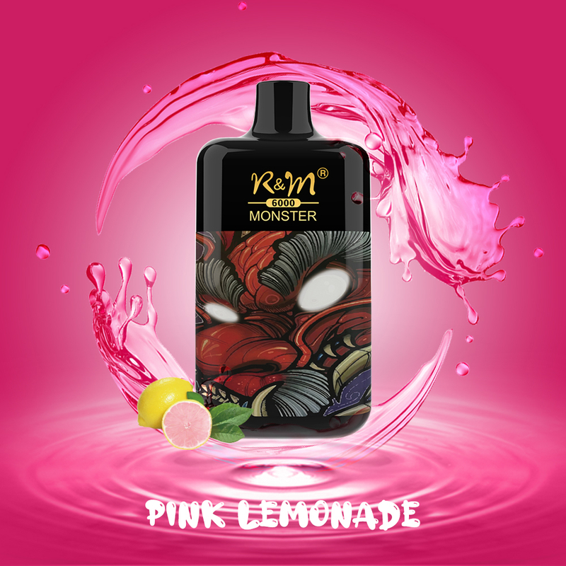 R&M Monster 6K Israël Importation de nicotine Salt personnalisée Vapeable