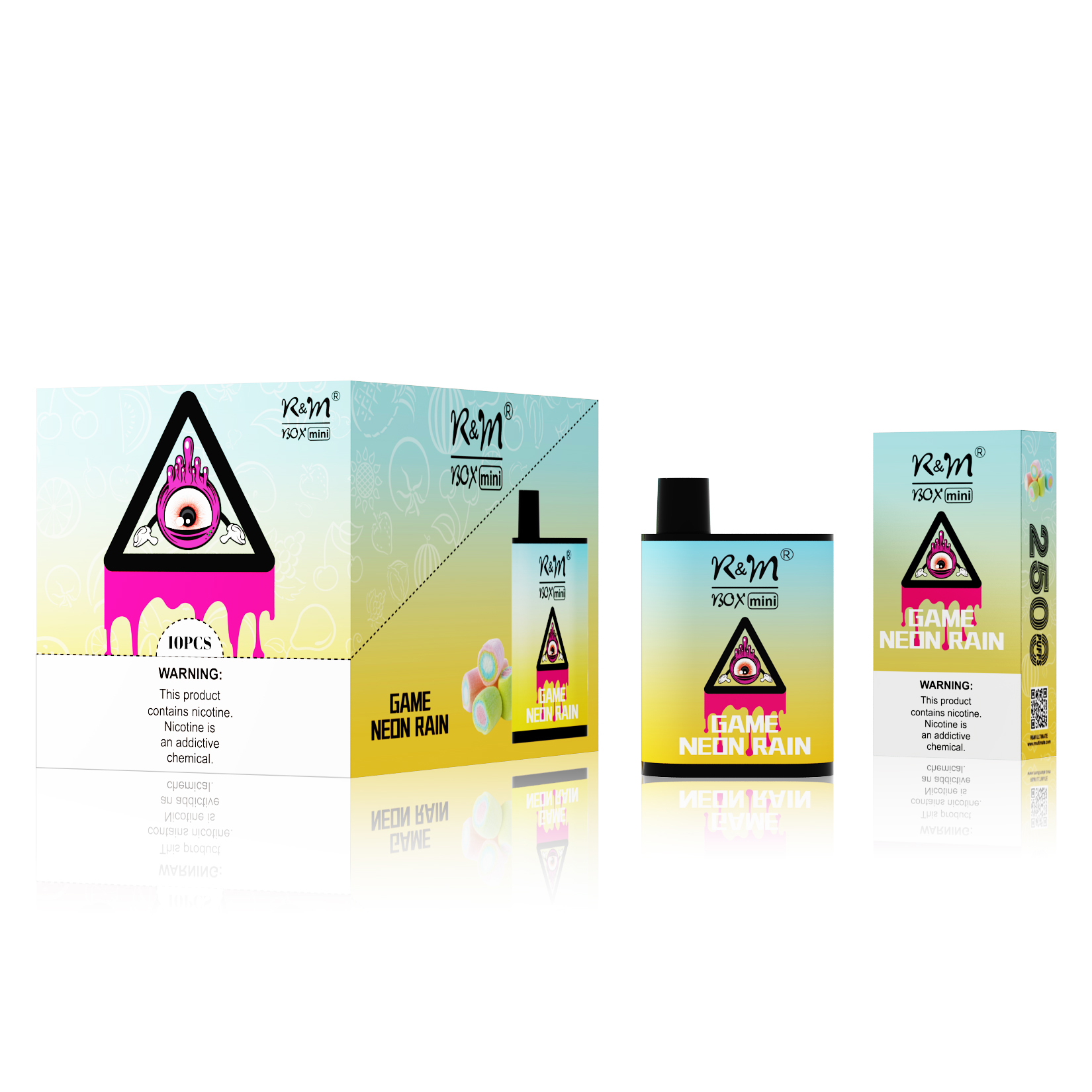 2500 bouffées | 5% de nicotine | grossiste jetable vape