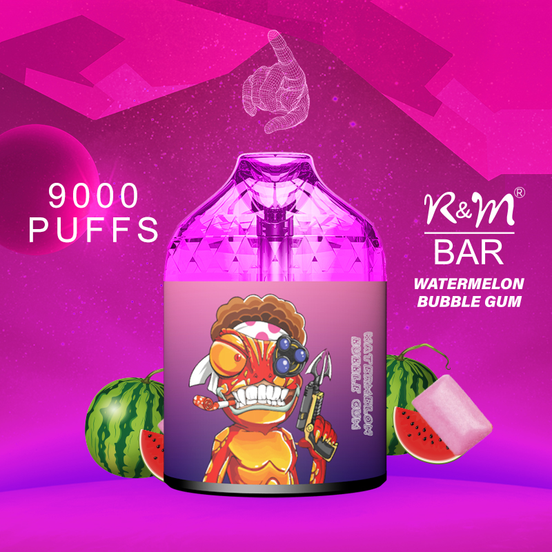 R&M BAR Israel Logo privé d'origine Vape jetable Airfow réglable