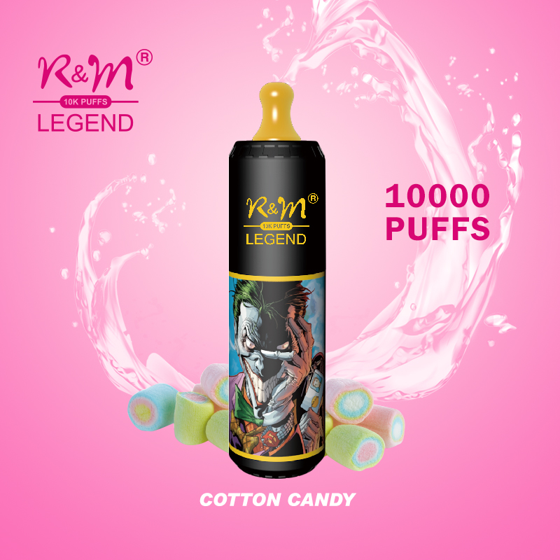 R&M Legend 10K Dubai Importable Air Airfow Salt Nicotine Disposable Vape