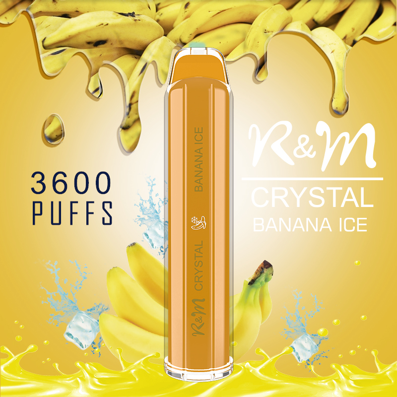 R&M Crystal 3600 Puffs Nouvelle vape jetable hyde