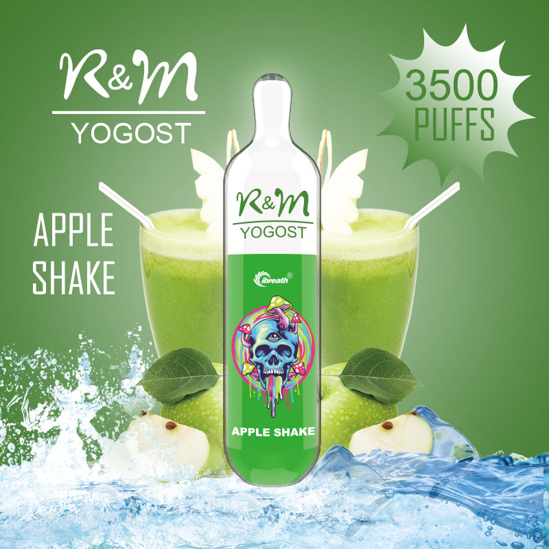 R&M Yogost 3500 Puffs Vfun Vape | Apple Shake