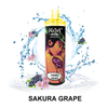 En gros seulement 6000 bouffées R&M Magic 14ml E liquide Vape Vape Disposable Type-C RGB Glow Light Electronice Cigarette 