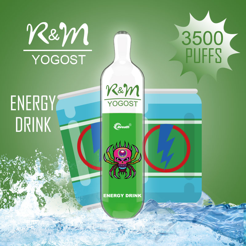 R&M Yogost 3500 Puffs 5% Vape Nicotine Flum 