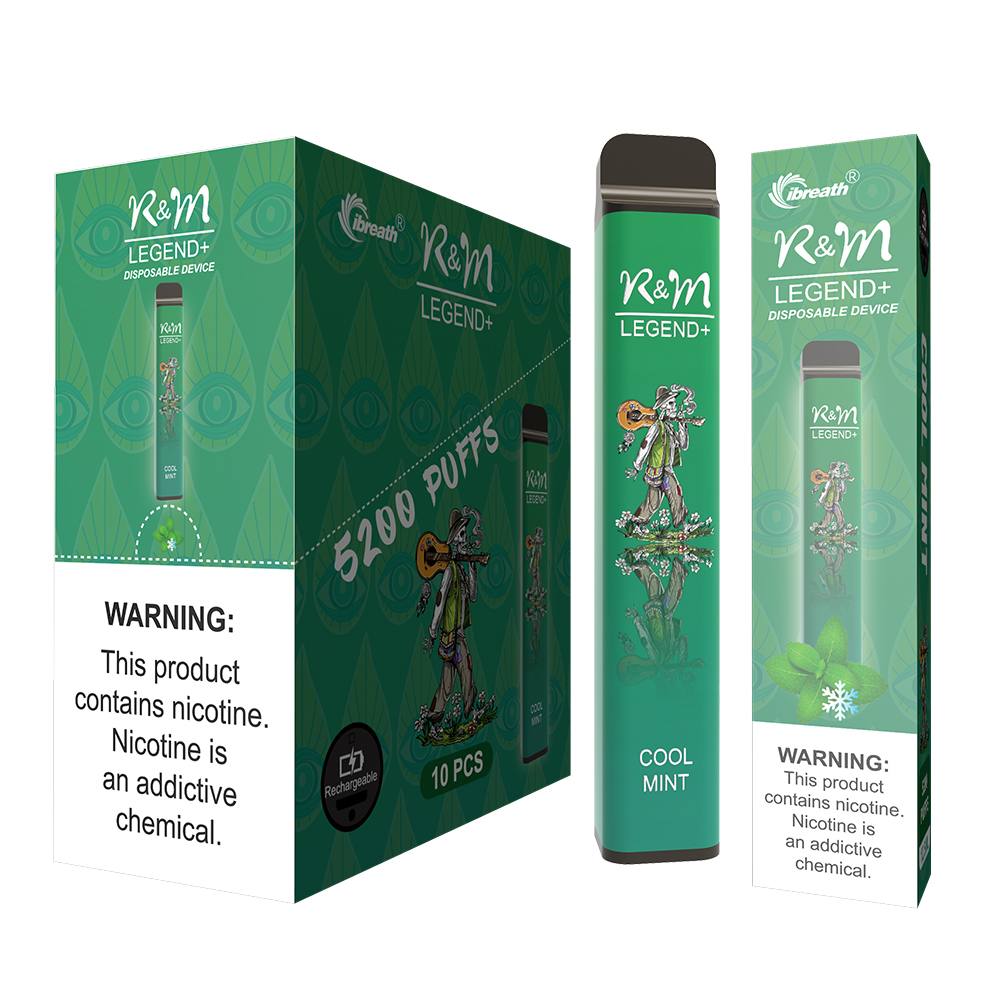 R&M Legend + 5200 Puffs Disposable China Vape Vape Wholesale | Flum Distributeur Flum