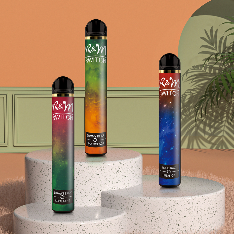 Distributeur de vape jetable pour fruits R&M SWITCH|Fournisseur|Grossiste