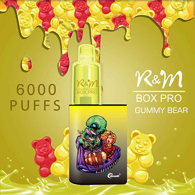 R&M Box Pro Allemagne 2% OEM LOGO RECHARGBLE DISPOSable Vape