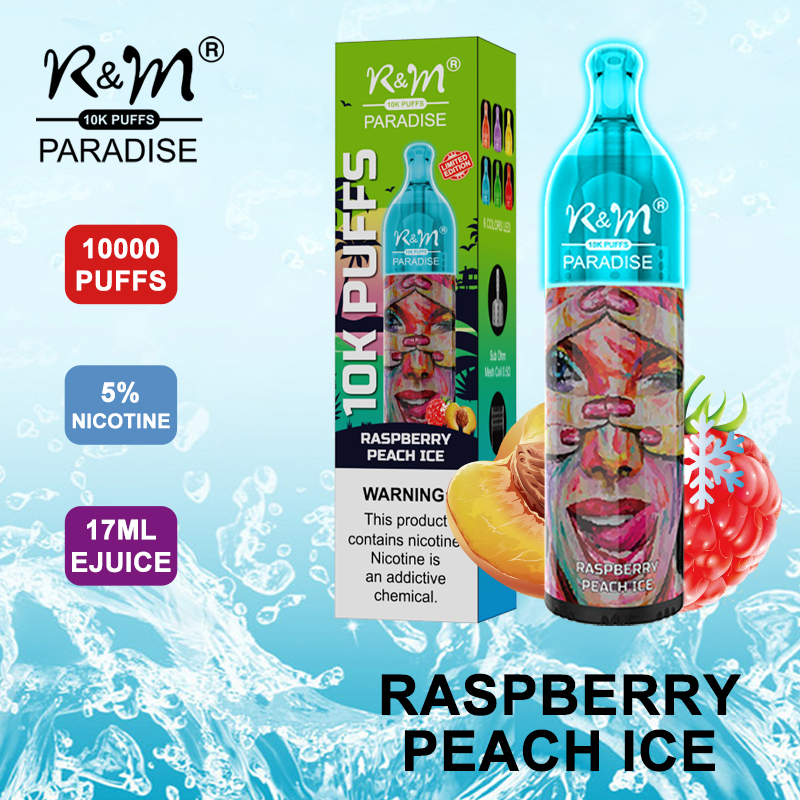 R&M PARADISE Allemagne 10000 bouffées Mesh Coil Jetable Vape