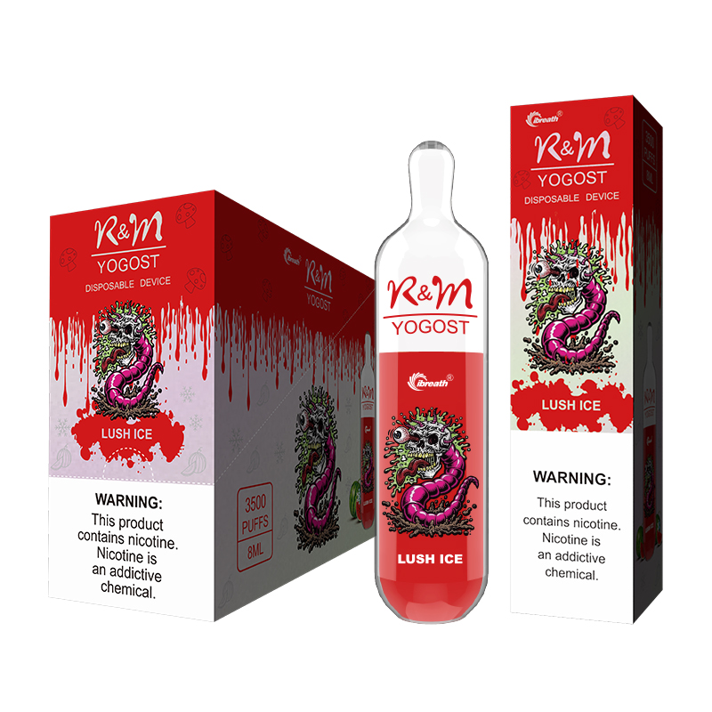 R&M YOGOST 8ml E-liquide 3500 Puffs UK Dispositif Vape Jetable