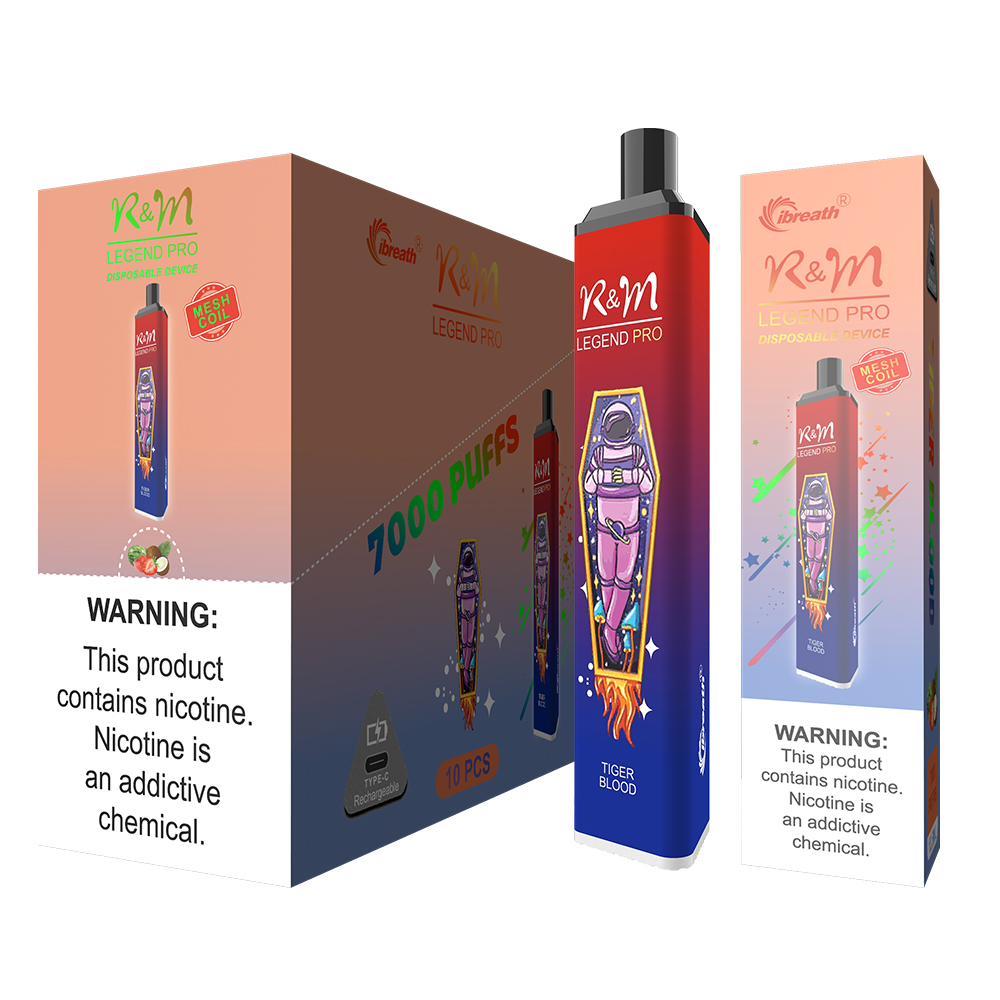 R&M Legend Pro Cotton Candy | 7000 Puffs Vape Distributeur | Fabricant