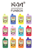 R&M Funbox 6600 Puffs Game Box Disposable Vape 