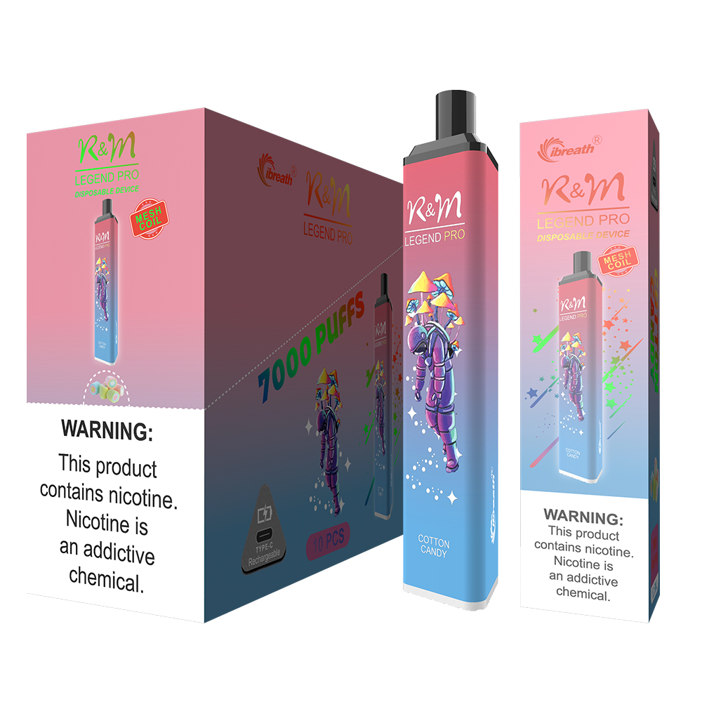 R&M Legend Pro le nouveau fournisseur de vape jetable d'arrivée
