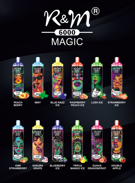 6000puffs usine prête à expédier elfe perdant mary box forme rvb léger bobine électronique cigarette en gros vape jetable