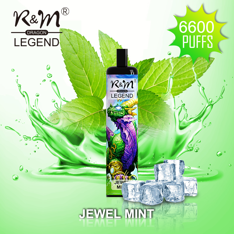 R&M Legend Dragon Jewel Mint Disposable Vape | Hyde Vape