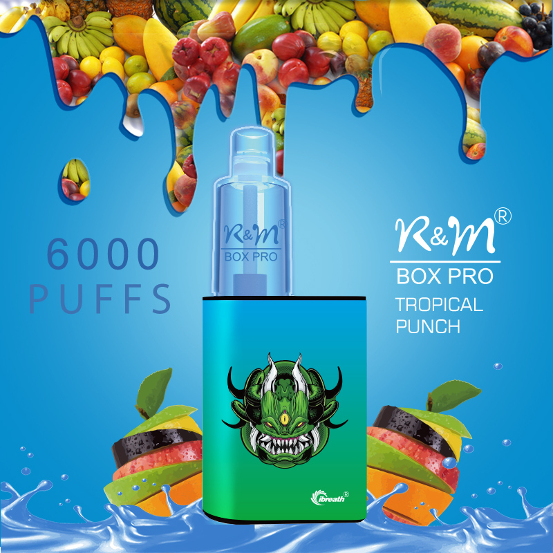 R&M Box Pro haut de gamme 5% Nicotine France Vape Fournisseur | E-cigarette