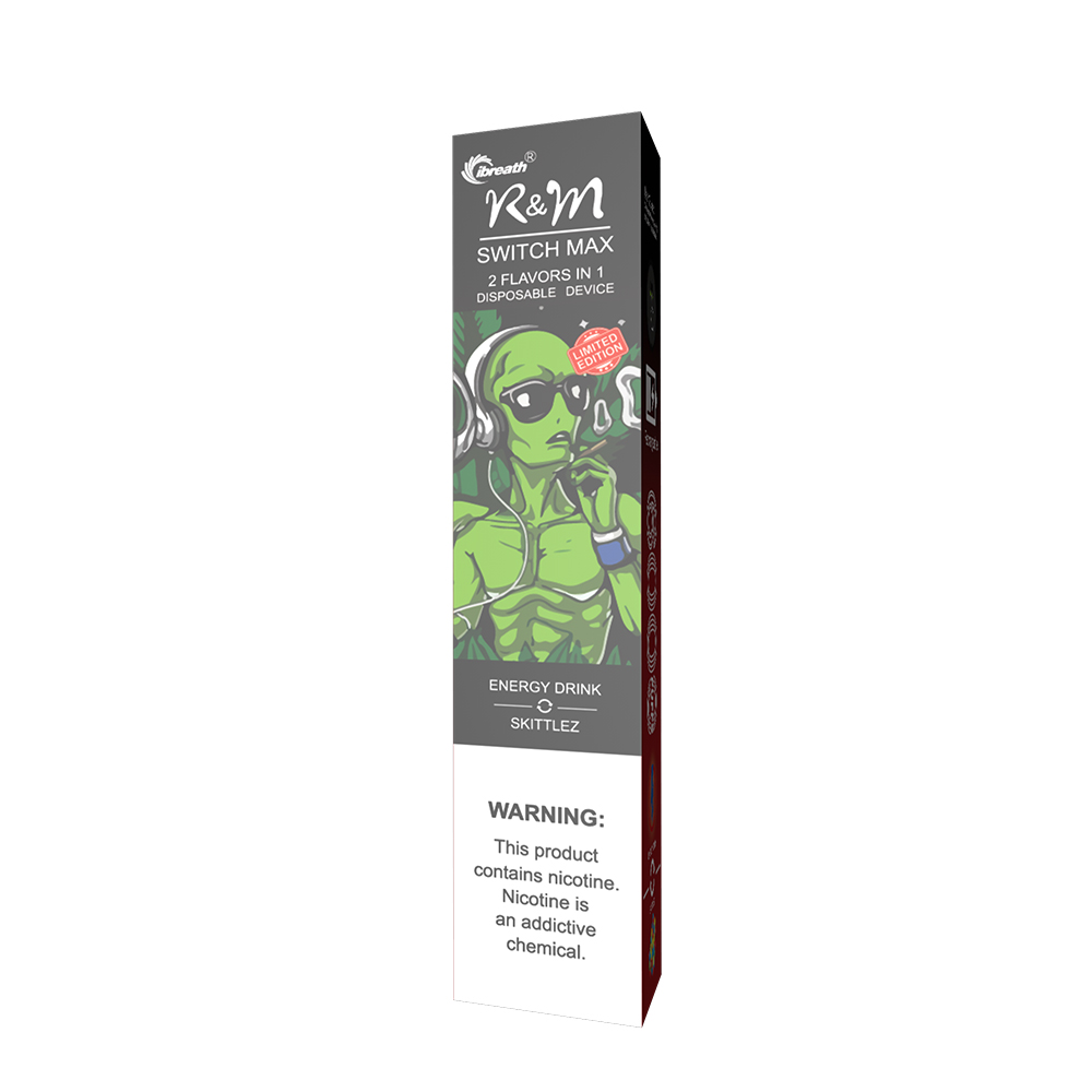 R&M Switch Max Switch Flavors Fournisseur de vape à chaud