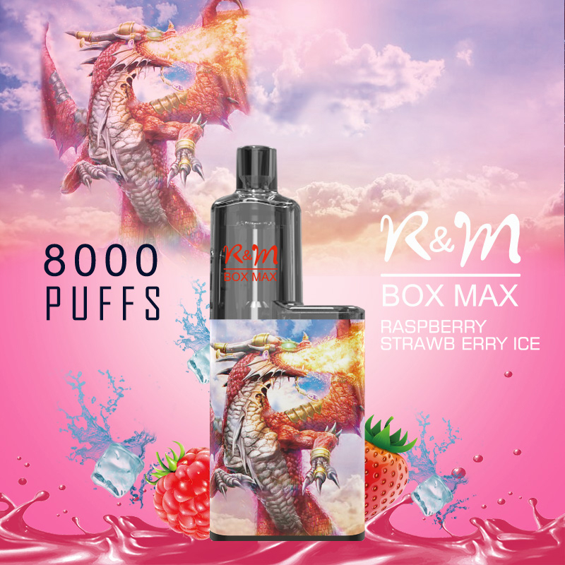 R&M Box Max Israel RVB Light OEM Brand Disposabe Vape | Revuvillable Vape Device