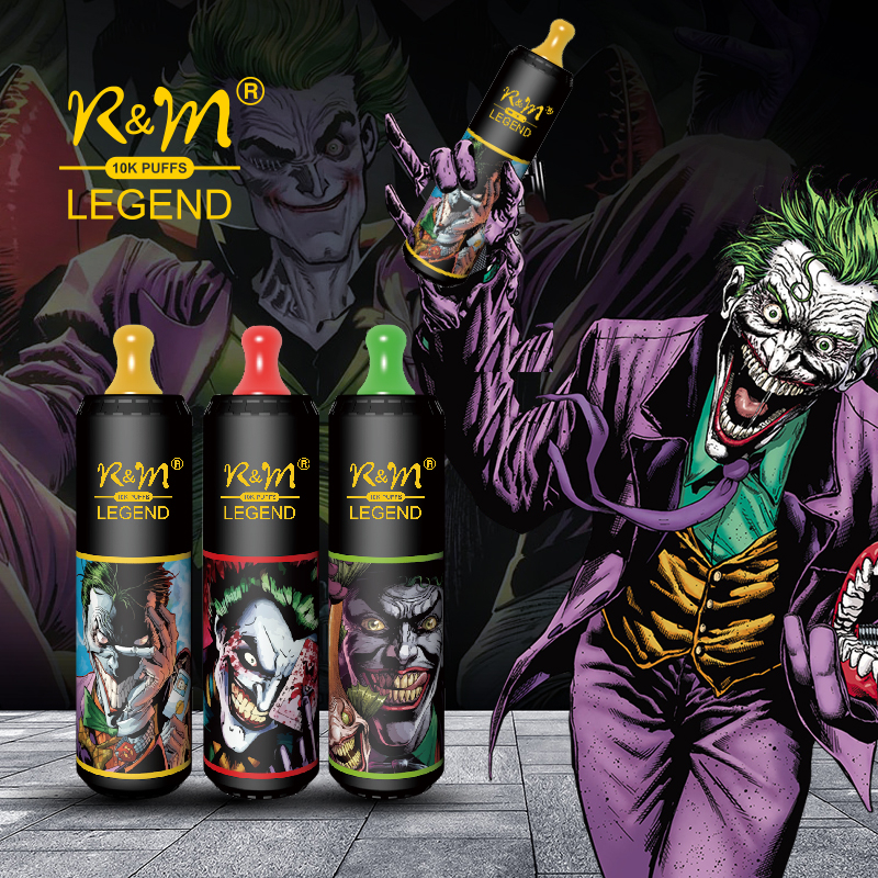 USA et britannique OEM en gros en gros Disposable Vape Pen Electronic Cigarette 10000 Puff Vape Pen R&M Legend