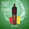 Top Sale Good Taste Elf Bar version 7000puffs rechargeable jetable vape R&M Master Wholesale