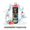 Chine en gros sel de sel personnalisé saveurs de fruits de nicotine jetable vape rgb lueur 6000 bouffées 